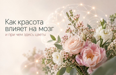 Как красота влияет на мозг и при чем здесь цветы