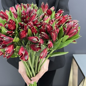 Букет 19шт альстромерия 