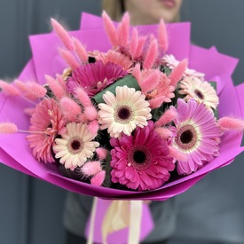 Букет из гербер 