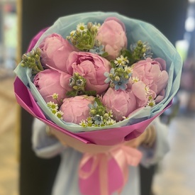 Букет из пионов «Очарование»