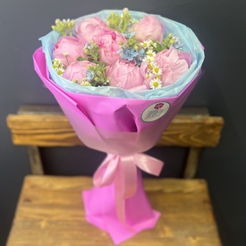 Букет из пионов «Очарование»