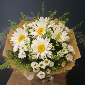 Букет из 5 Садовых Ромашек