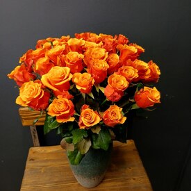 Букет из 35 роз Испания 50см