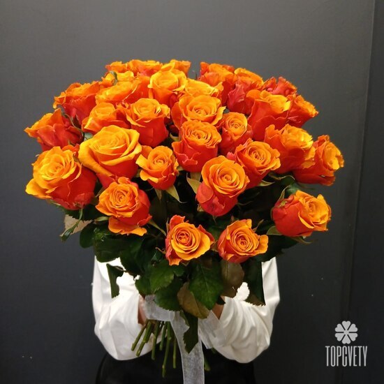 Букет из 35 роз Испания 50см