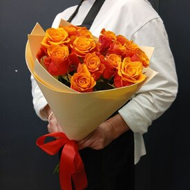 Букет из 15 роз Испания 50см