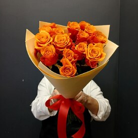 Букет из 15 роз Испания 50см