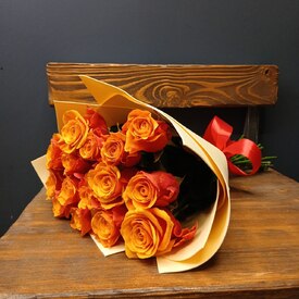 Букет из 15 роз Испания 50см