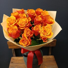 Букет из 15 роз Испания 50см