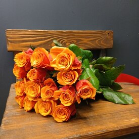 Букет из 15 роз Испания 50см