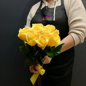 Букет из 9 роз Эквадор 50см