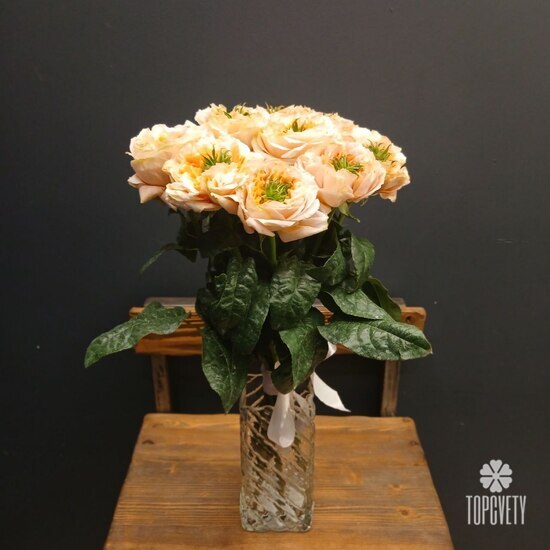 Букет из 9 роз Эквадор 50см