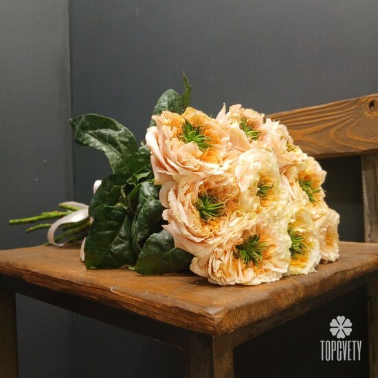 Букет из 9 роз Эквадор 50см