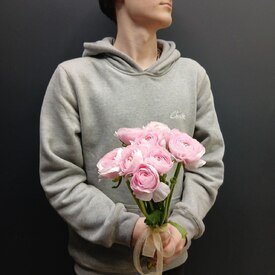 Букет из 9 ранункулюсов 