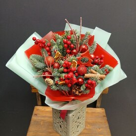 Новогодний букет № 18