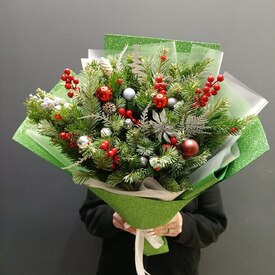 Новогодний букет № 19