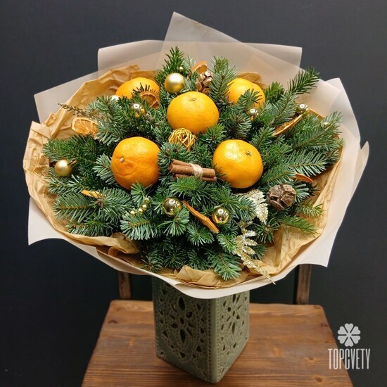 Новогодний букет № 20