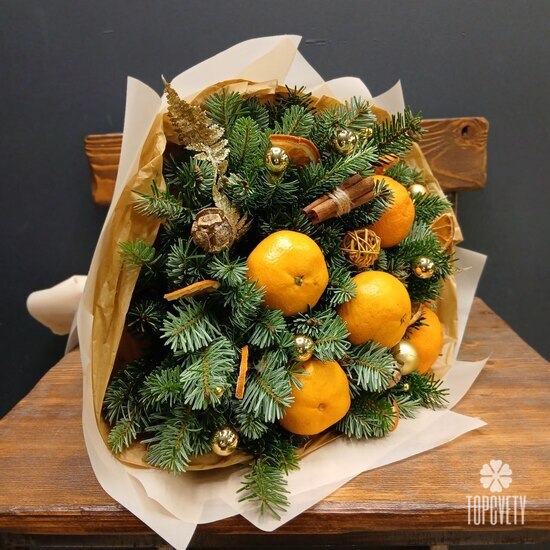 Новогодний букет № 20