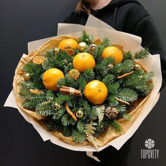 Новогодний букет № 20