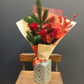 Новогодний букет № 21