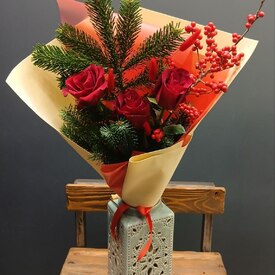 Новогодний букет № 21