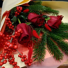 Новогодний букет № 21