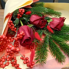 Новогодний букет № 21