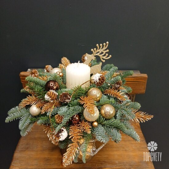 Новогодняя композиция № 25