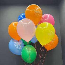 Набор шаров 15 шт «С днём рождения!»