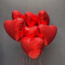 Набор шаров 15 шт Сердце