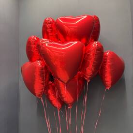 Набор шаров 15 шт Сердце