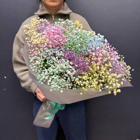 Букет из 19 микс гипсофил 