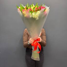 Букет из 15 альстромерии 