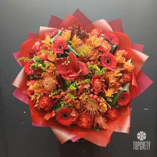 Букет Красный бархат