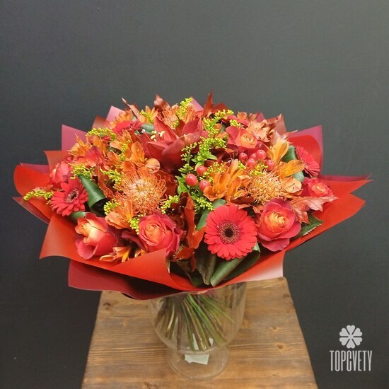 Букет Красный бархат