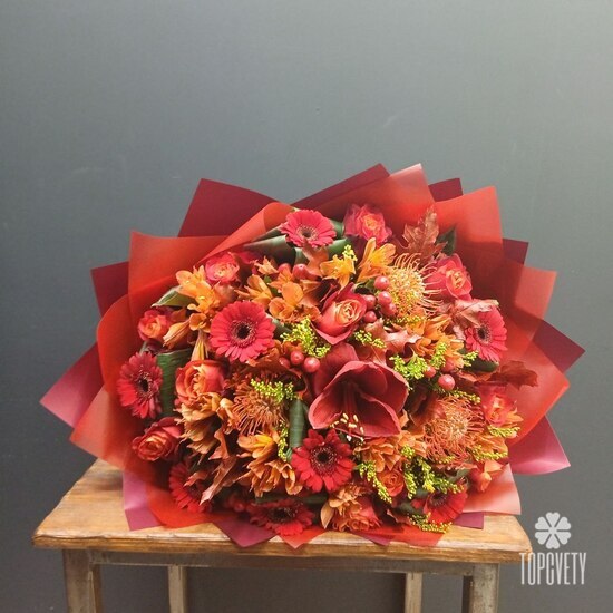 Букет Красный бархат