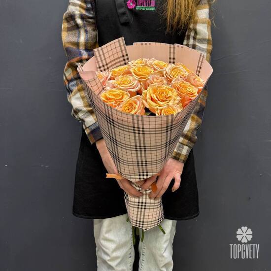 Букет из 13 роз Эквадор 50см	