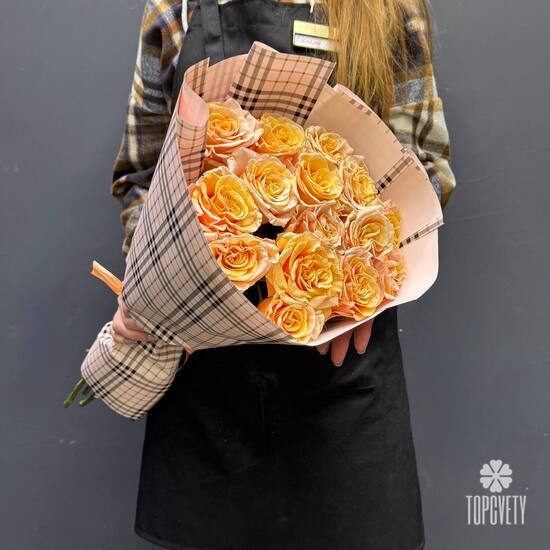Букет из 13 роз Эквадор 50см	