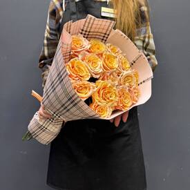 Букет из 13 роз Эквадор 50см	