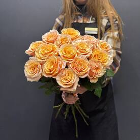 Букет из 15 роз Эквадор 50см	