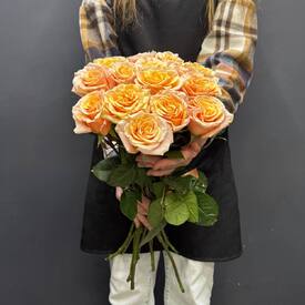 Букет из 15 роз Эквадор 50см	