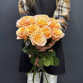 Букет из 15 роз Эквадор 50см	