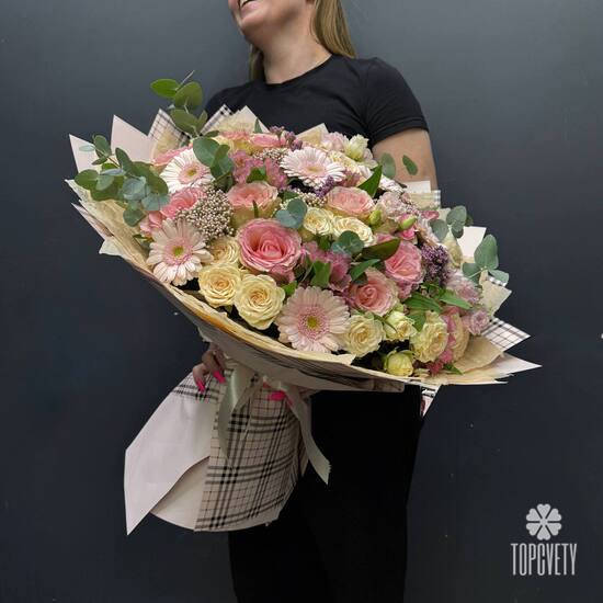 Букет Сахарная вата