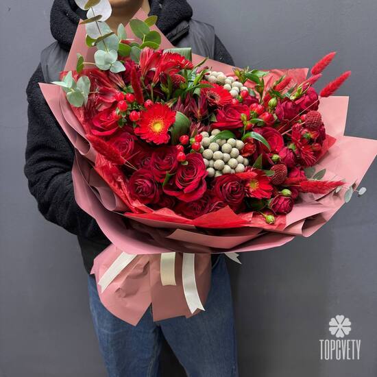 Букет Пламя