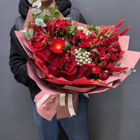 Букет Пламя