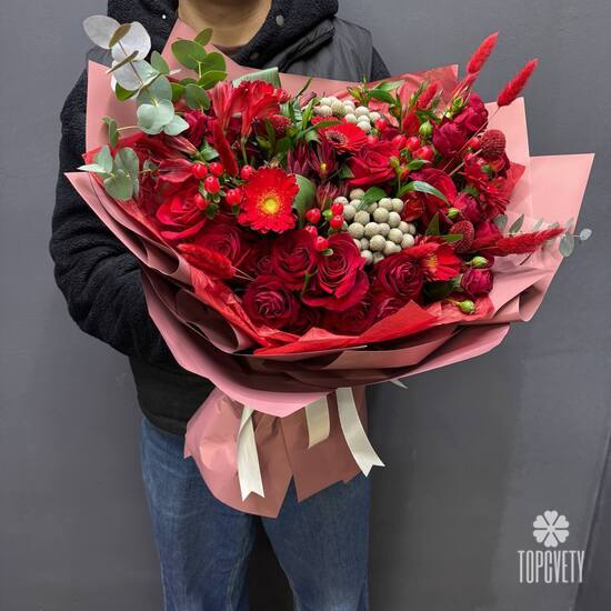 Букет Пламя