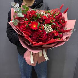 Букет Пламя