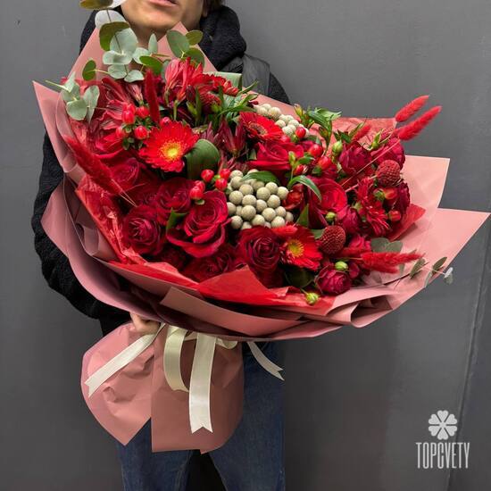 Букет Пламя