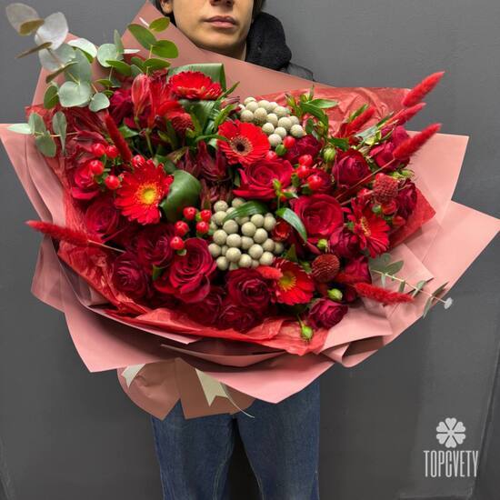 Букет Пламя