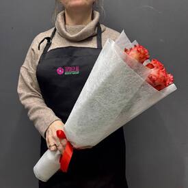 Букет из 5 роз Эквадор 50см