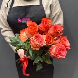 Букет из 7 роз Эквадор 50см